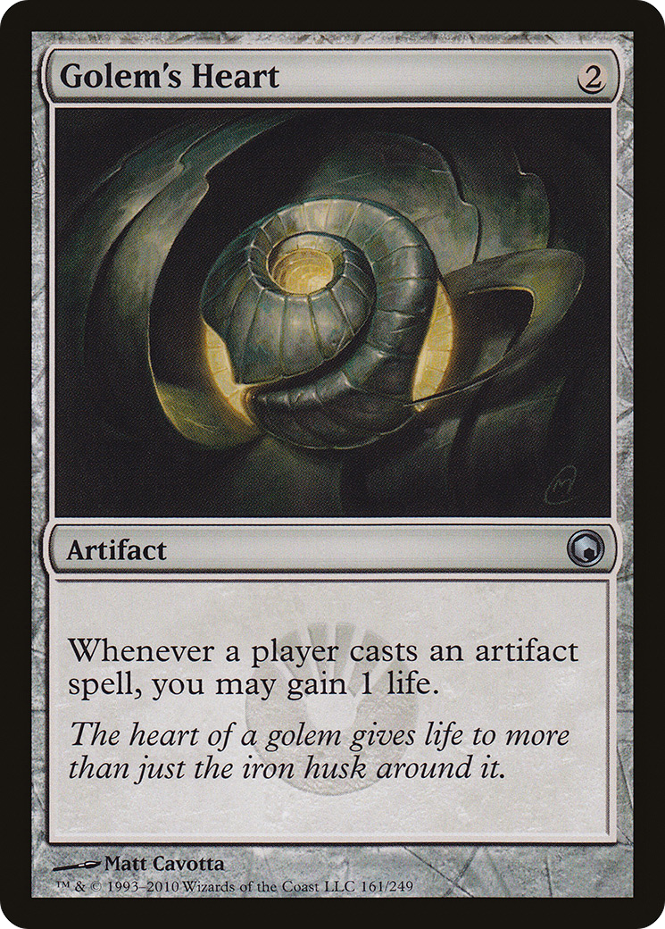 Golem's Heart (SOM) 161 - WZRD TCG