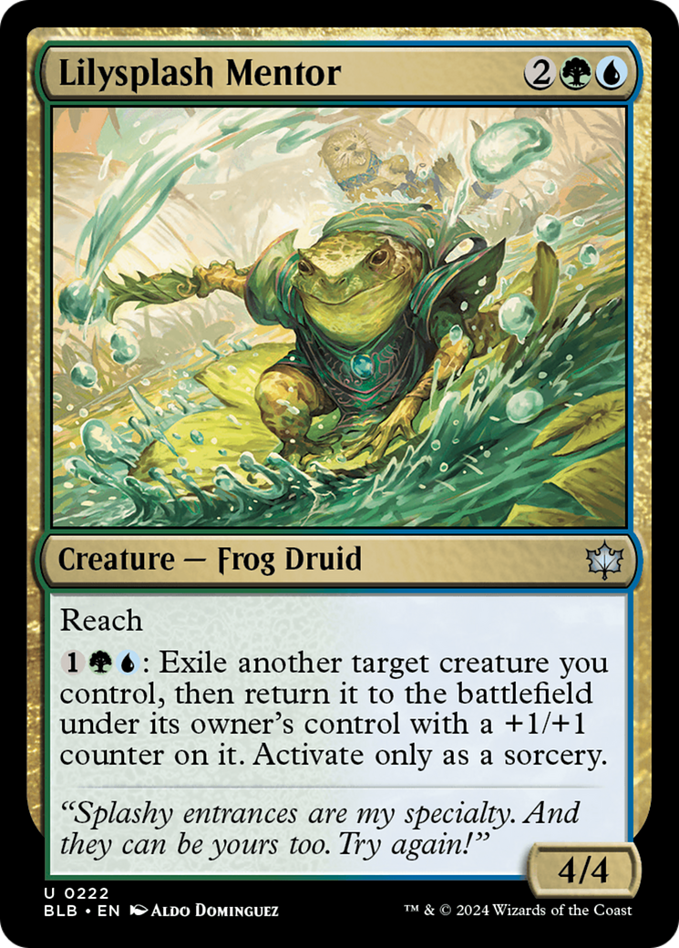 Lilysplash Mentor (BLB) 222