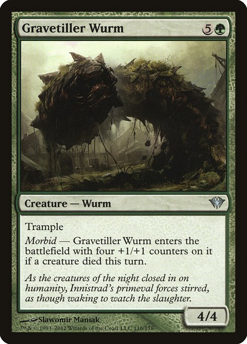 Gravetiller Wurm front