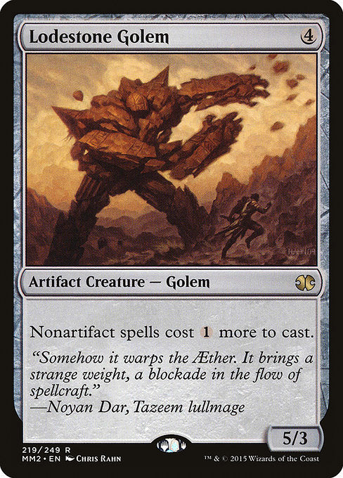 Lodestone Golem front
