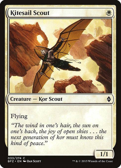Kitesail Scout front