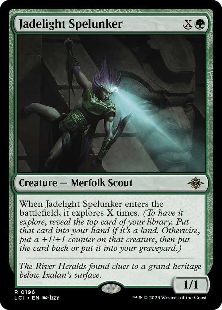 Jadelight Spelunker (LCI) 196 - WZRD TCG
