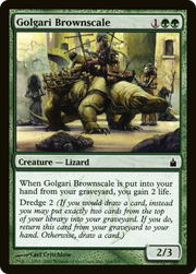 Golgari Brownscale (RAV) 166 - WZRD TCG