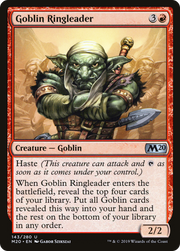 Goblin Ringleader (M20) 143 - WZRD TCG