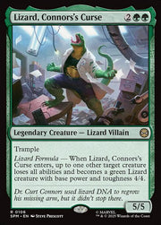 Lizard, Connors's Curse front