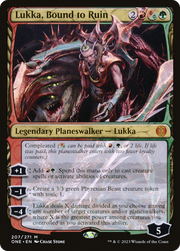 Lukka, Bound to Ruin (ONE) 207 - WZRD TCG