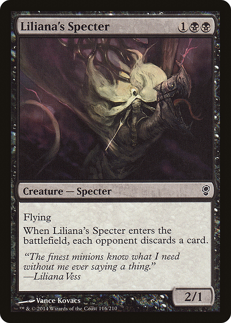 Liliana's Specter (CNS) 116 - WZRD TCG