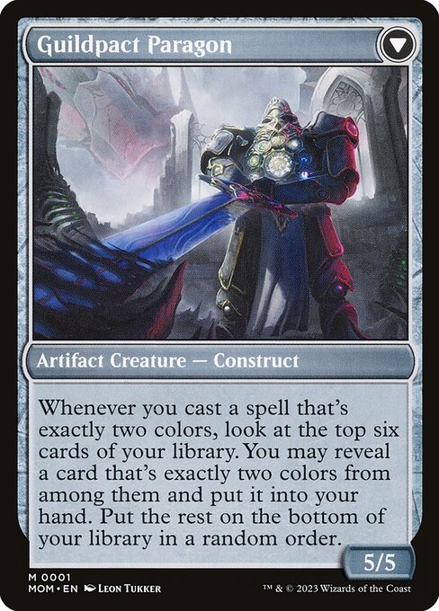Invasion of Ravnica // Guildpact Paragon back