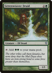 Greenweaver Druid (ZEN) 164 - WZRD TCG