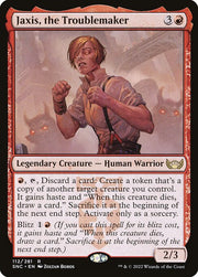 Jaxis, the Troublemaker front