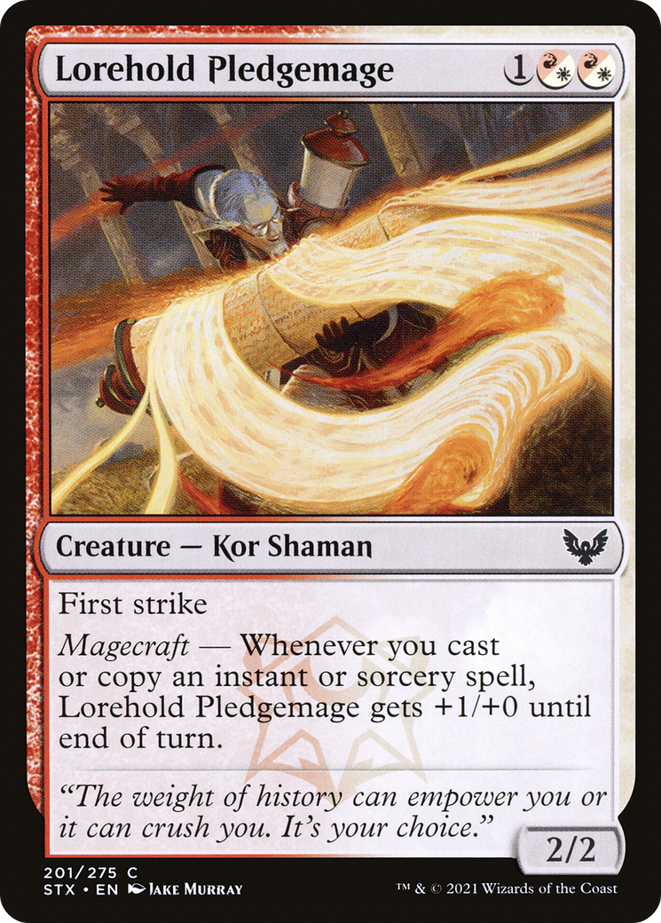 Lorehold Pledgemage (STX) 201