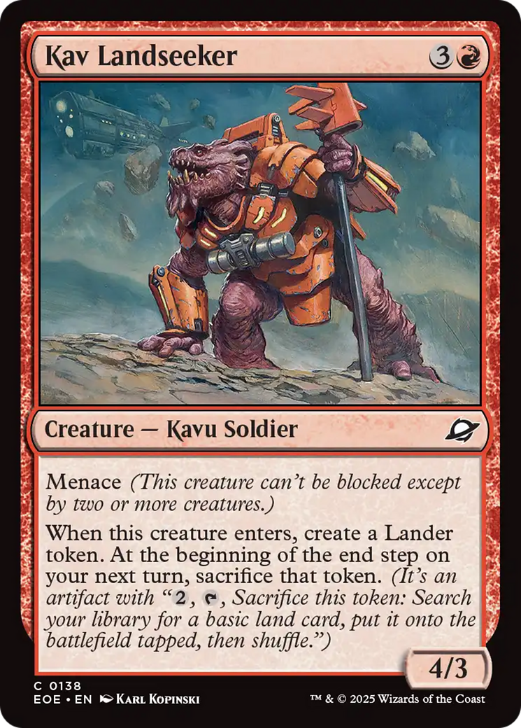 Kav Landseeker (EOE) 138 - WZRD TCG