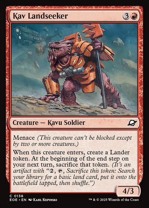 Kav Landseeker front