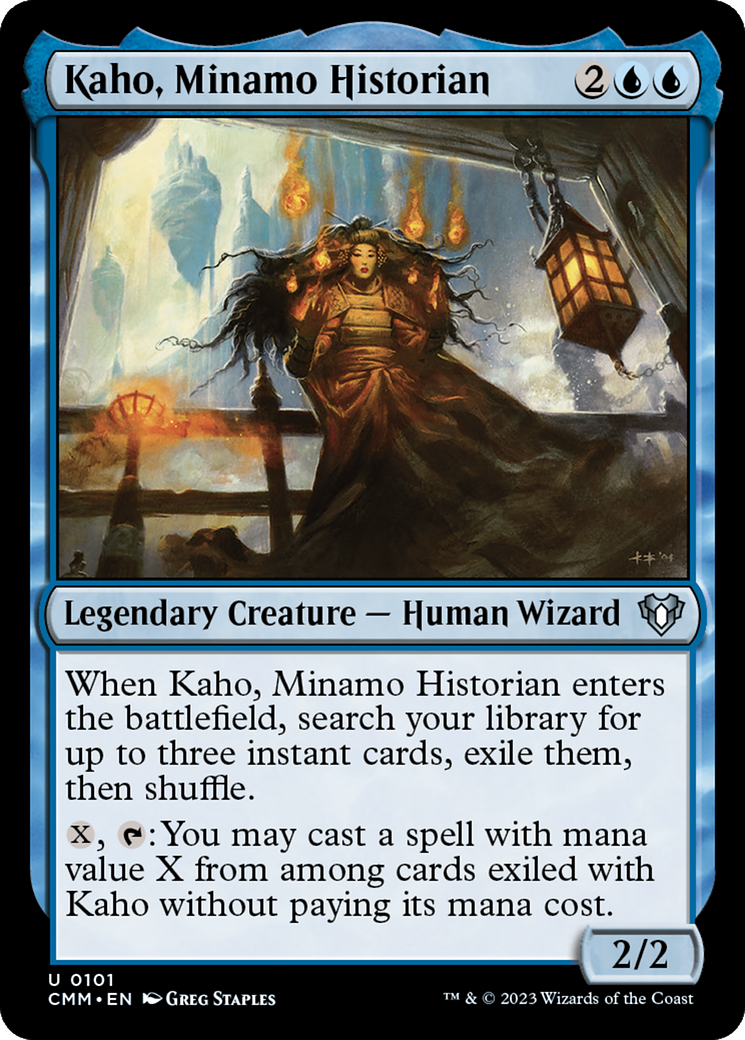 Kaho, Minamo Historian (CMM) 101 - WZRD TCG