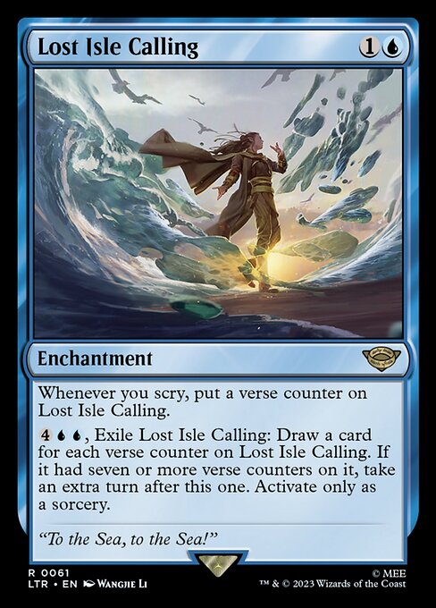 Lost Isle Calling front
