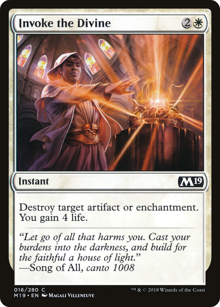 Invoke the Divine (M19) 16 - WZRD TCG