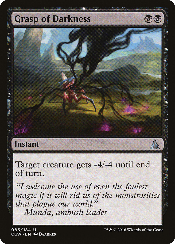 Grasp of Darkness (OGW) 85 - WZRD TCG