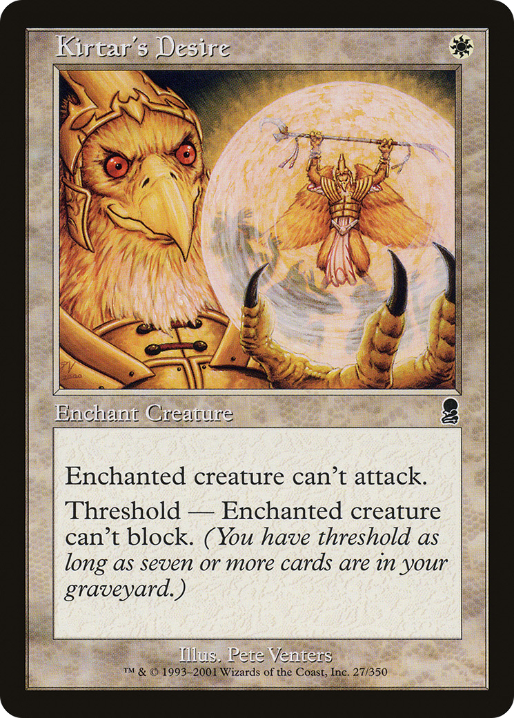 Kirtar's Desire (ODY) 27 - WZRD TCG