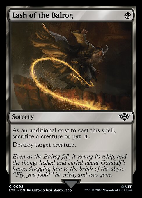 Lash of the Balrog front