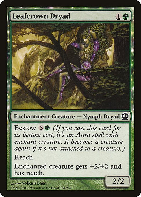 Leafcrown Dryad front