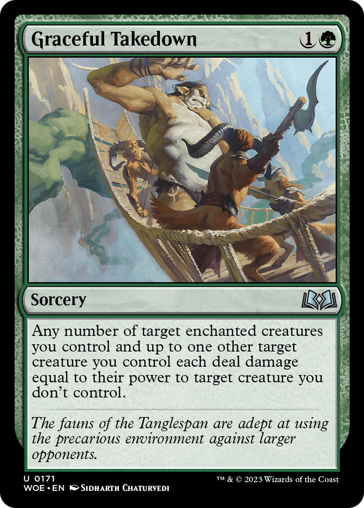 Graceful Takedown (WOE) 171 - WZRD TCG