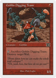 Goblin Digging Team (6ED) 182 - WZRD TCG