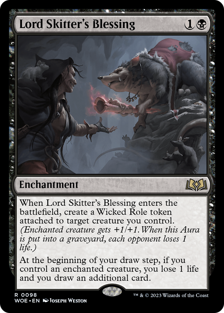 Lord Skitter's Blessing (WOE) 98 - WZRD TCG