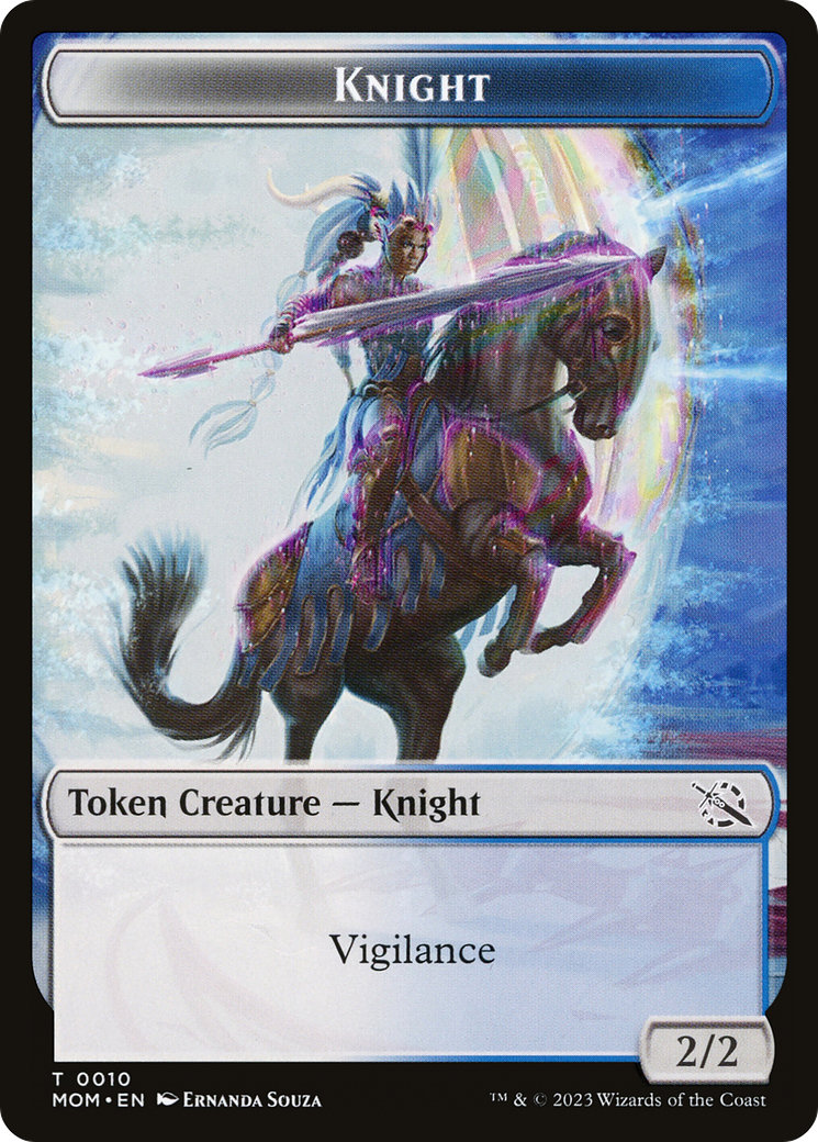 Knight Token (TMOM) 10 - WZRD TCG