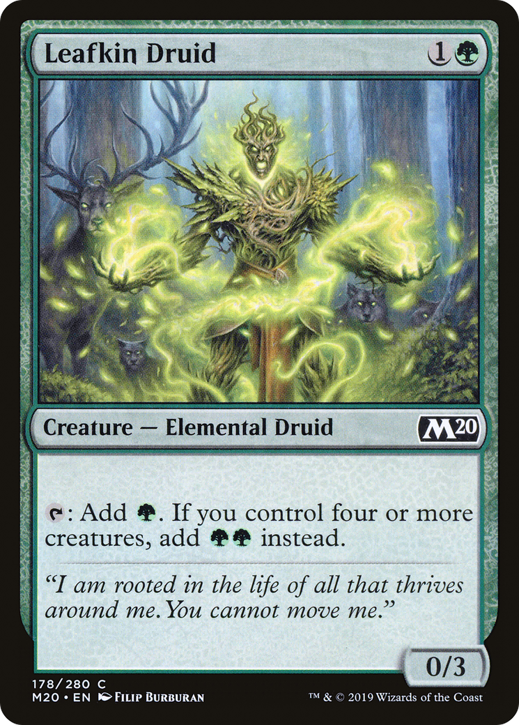 Leafkin Druid (M20) 178