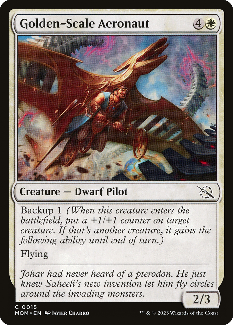 Golden-Scale Aeronaut (MOM) 15 - WZRD TCG