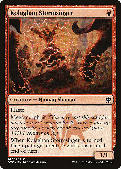 Kolaghan Stormsinger front