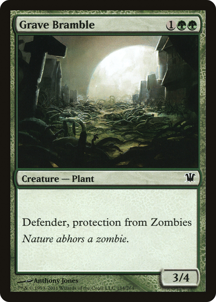 Grave Bramble (ISD) 184 - WZRD TCG