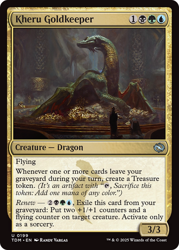 Kheru Goldkeeper (TDM) 199 - WZRD TCG