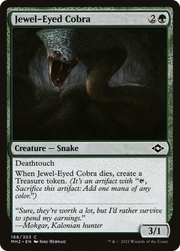 Jewel-Eyed Cobra (MH2) 168 - WZRD TCG