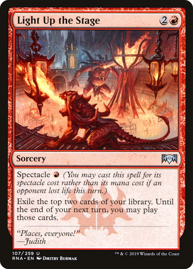 Light Up the Stage (RNA) 107 - WZRD TCG