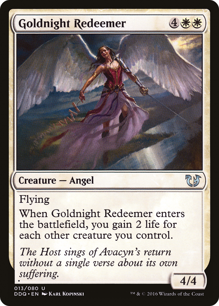 Goldnight Redeemer (DDQ) 13 - WZRD TCG