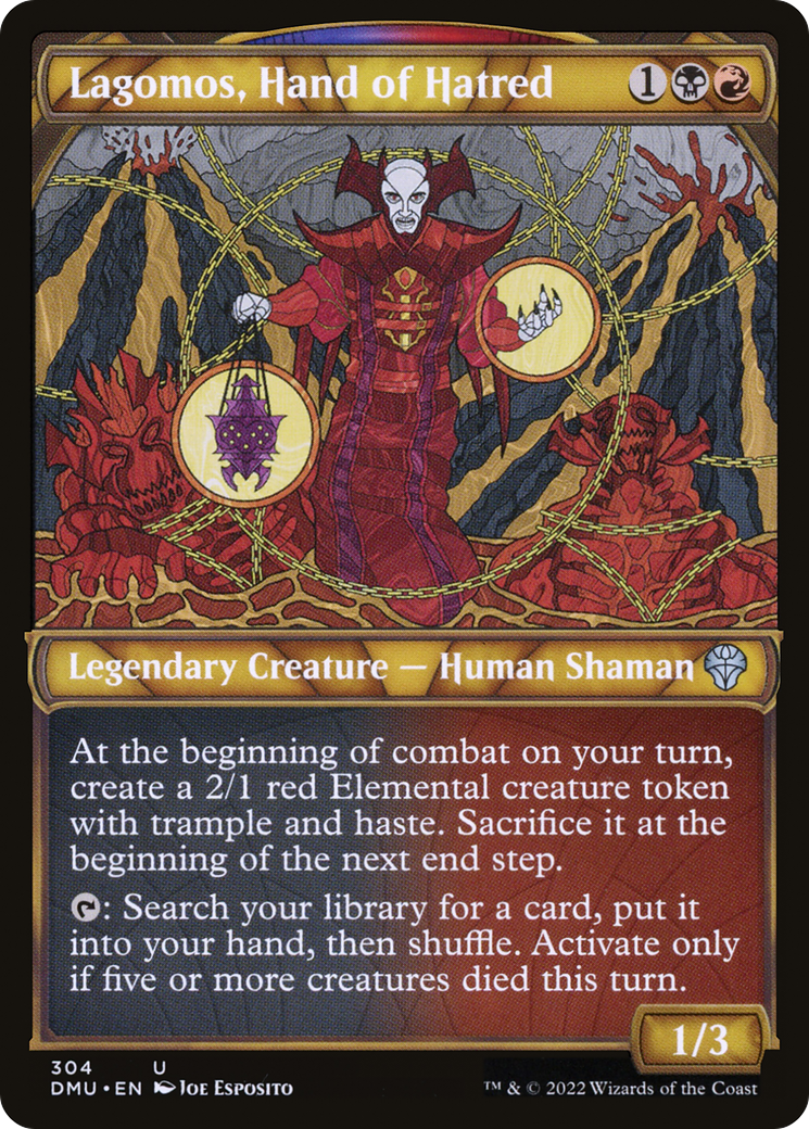 Lagomos, Hand of Hatred (DMU) 304 - WZRD TCG