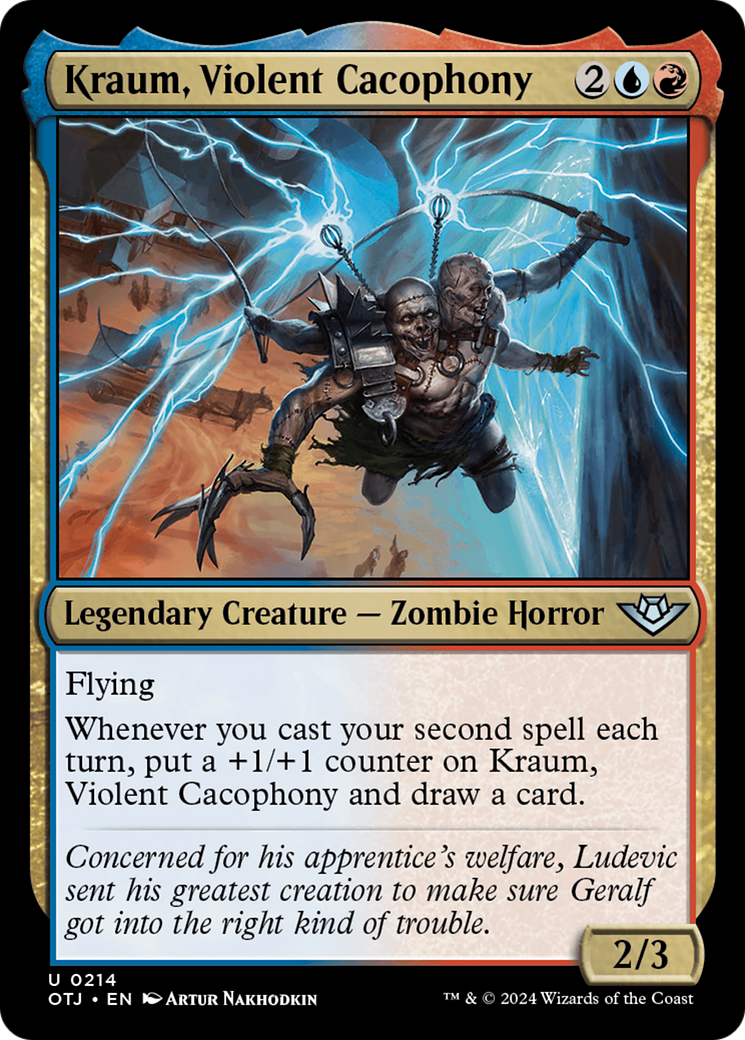 Kraum, Violent Cacophony (OTJ) 214 - WZRD TCG