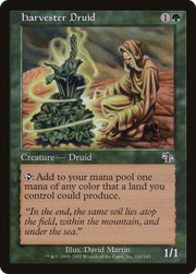 Harvester Druid (JUD) 120 - WZRD TCG