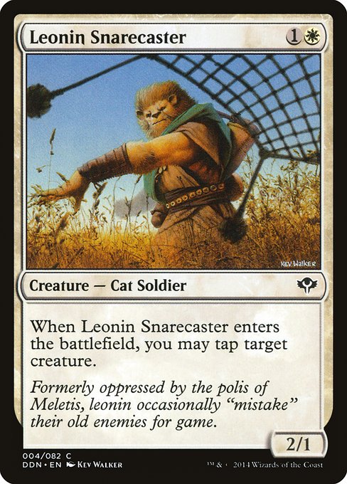 Leonin Snarecaster front