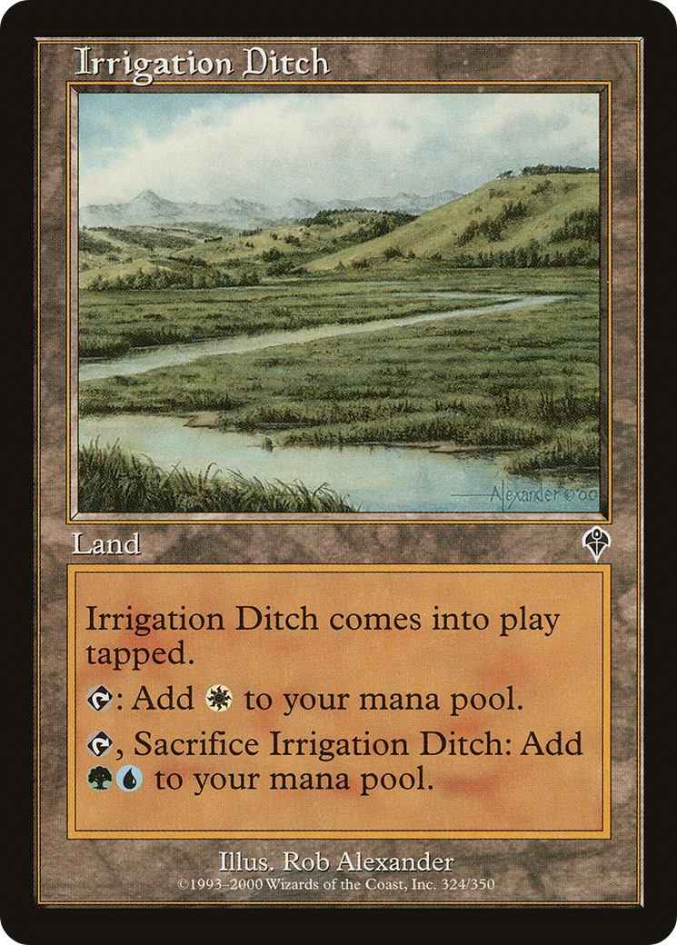 Irrigation Ditch (INV) 324