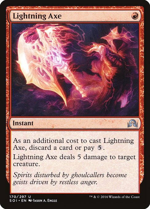Lightning Axe front