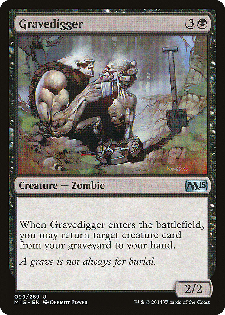 Gravedigger (M15) 99 - WZRD TCG