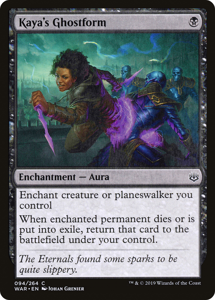 Kaya's Ghostform (WAR) 94 - WZRD TCG