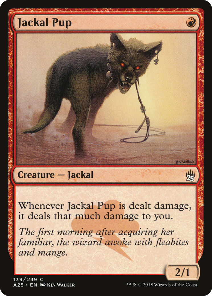 Jackal Pup (A25) 139 - WZRD TCG
