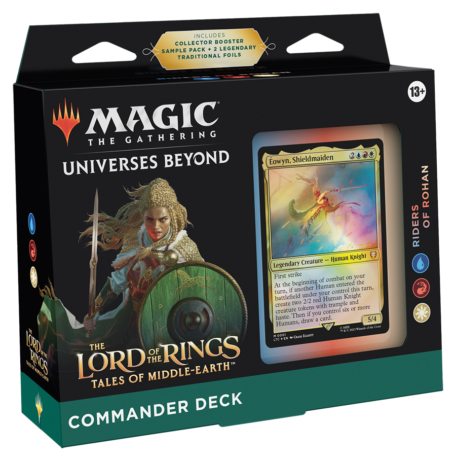 Lord Of The Rings- Commander Decks - Riders of Rohan - WZRD TCG