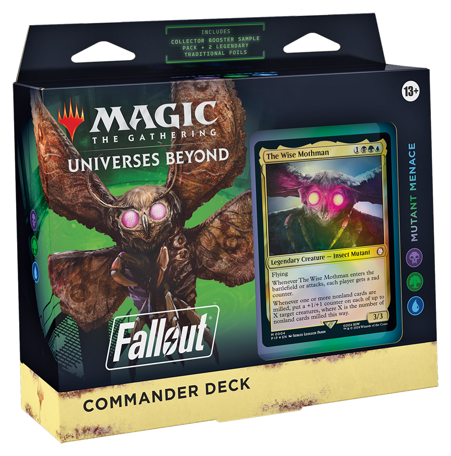 Fallout - Commander Decks - Mutant Menace - WZRD TCG