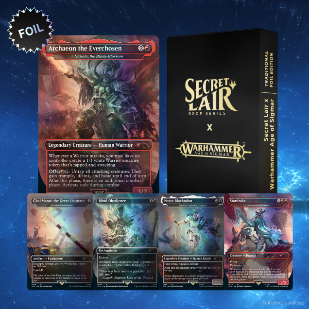 Secret Lair - Warhammer Age of Sigmar - Foil Edition - WZRD TCG
