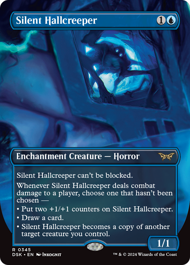 minas morgul mtg card Silent Hallcreeper (DSK) 345 – WZRD TCG