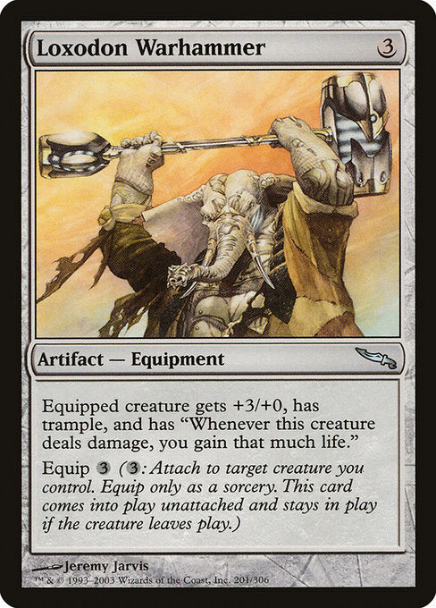 Loxodon Warhammer front